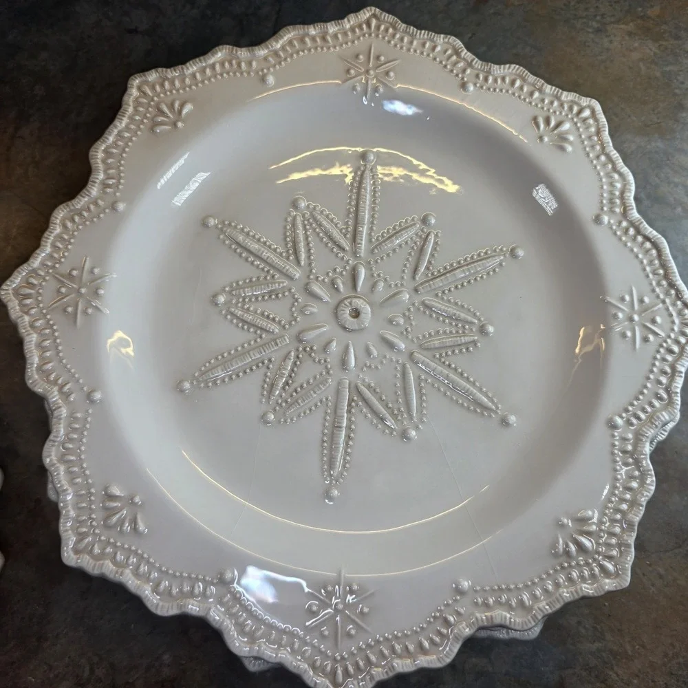 Cracker Barrel Seasonal Elegance Snowflake 10